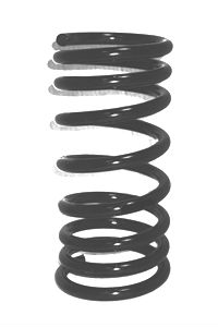 CS Germany 14.504.019 Fahrwerksfeder Hinterachse für FORD