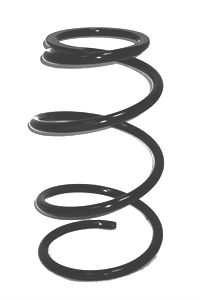 CS Germany 14.872.308 Fahrwerksfeder Vorderachse für TOYOTA